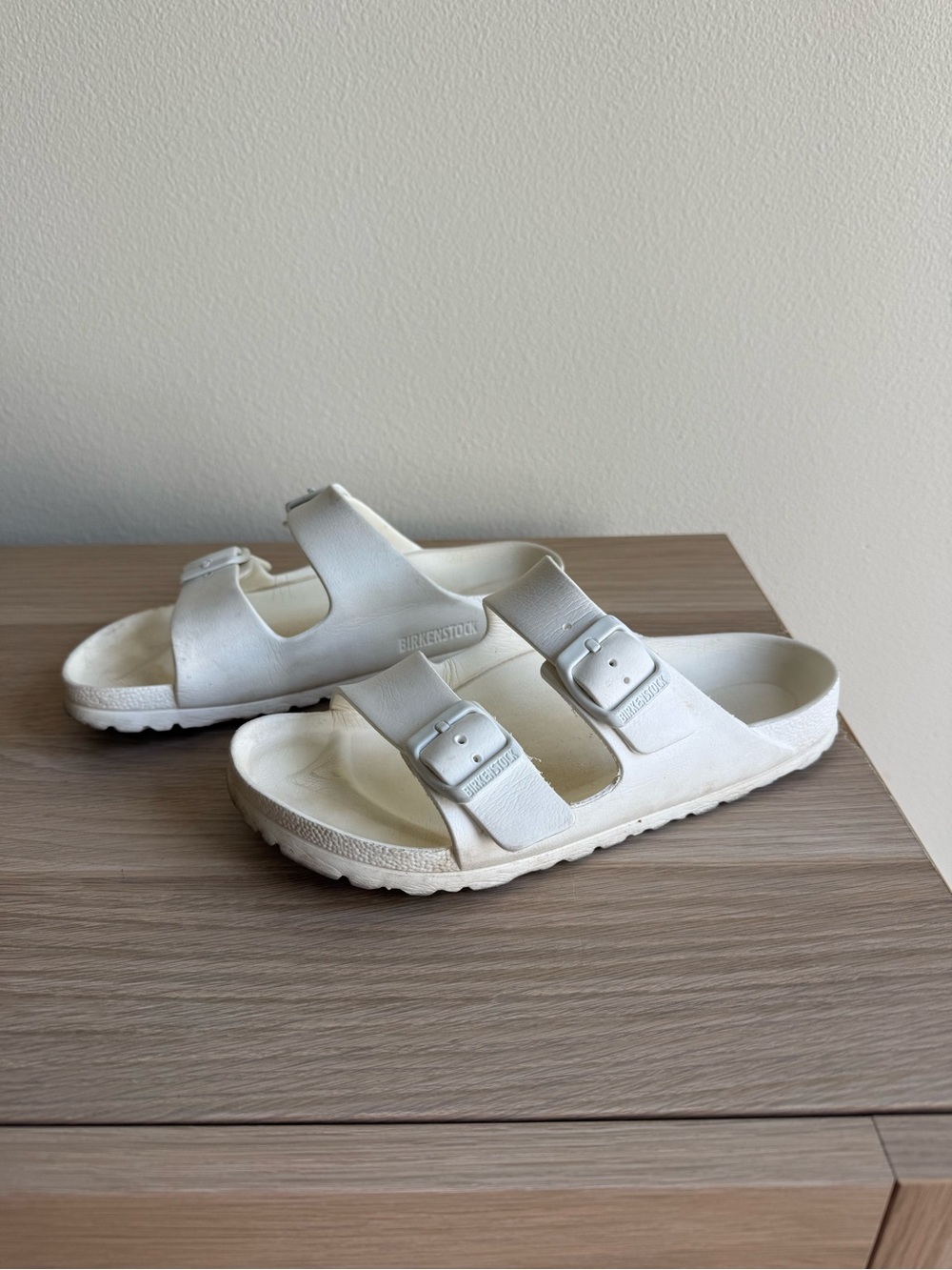 Birkenstock White Rubber Sandal